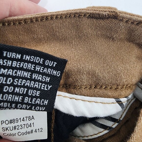 RSQ Jeans Slim Fit 28x30 Brown Stretch Cotton Spandex Pants - Picture 10 of 16